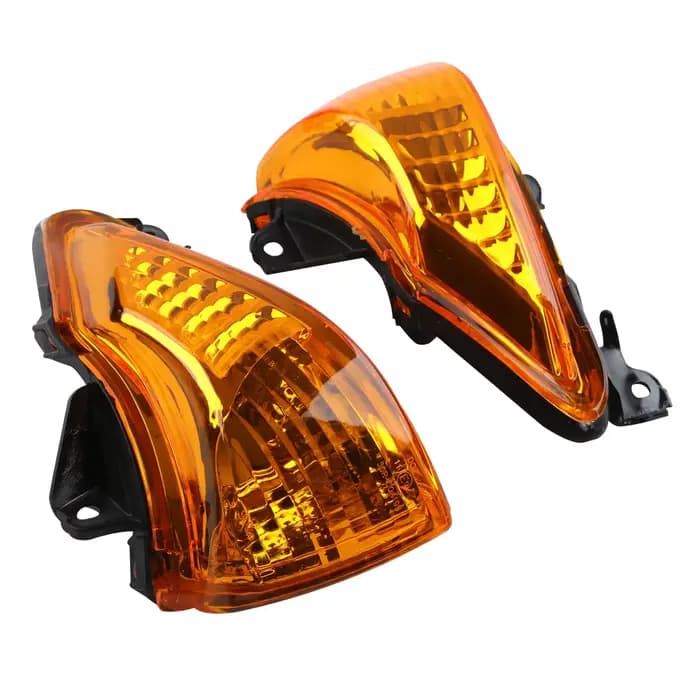Clignotant avant clair/noir/Orange pour Kawasaki ER6N ER6F ER6R 2009-2011 2010, accessoires de moto