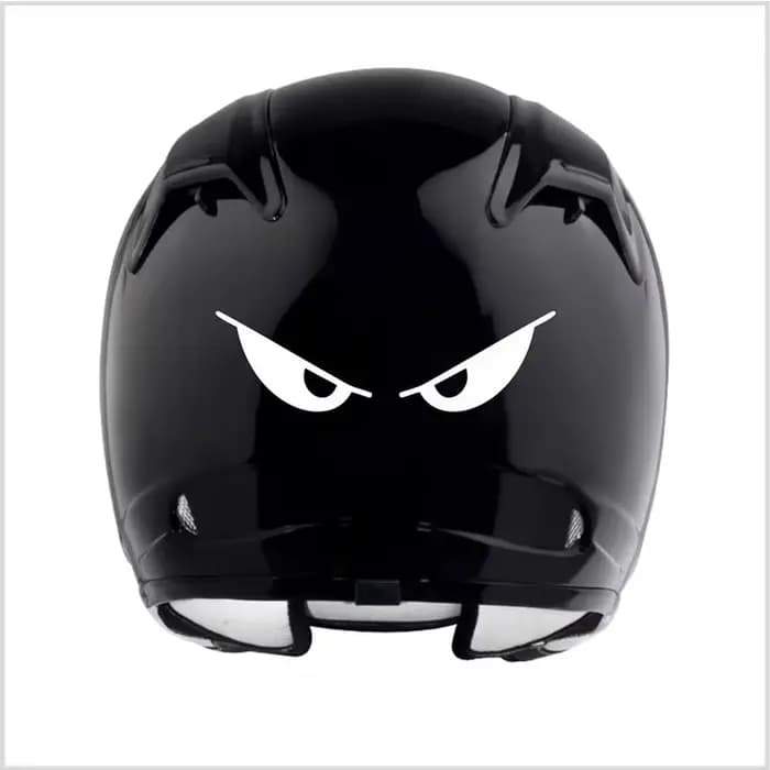 Autocollant réfléchissant en forme d'oeil maléfique pour casque de moto, autocollant de décoration p