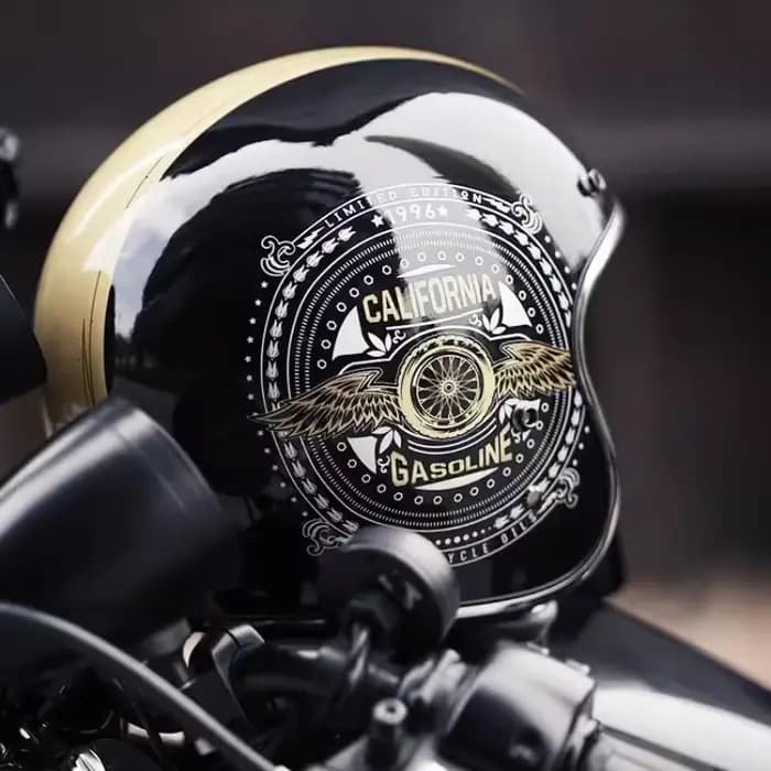 Casque de moto rétro certifié DOT ECE CFR pour hommes et femmes, demi-casque de moto, casque de moto