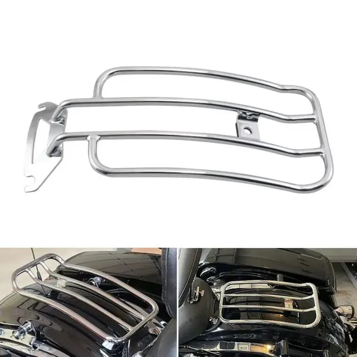 Bagages de siège arrière solo pour moto, étagère T1, Harley Touring Electra Street, Fetal de Road Ki