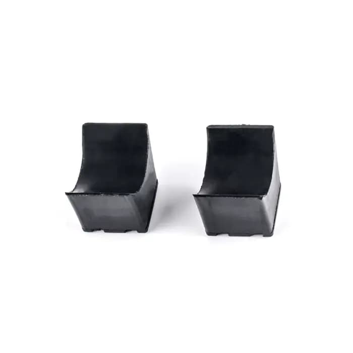 Blocs de limiteur de direction de moto universels en caoutchouc, 2 pièces, accessoires de Protection