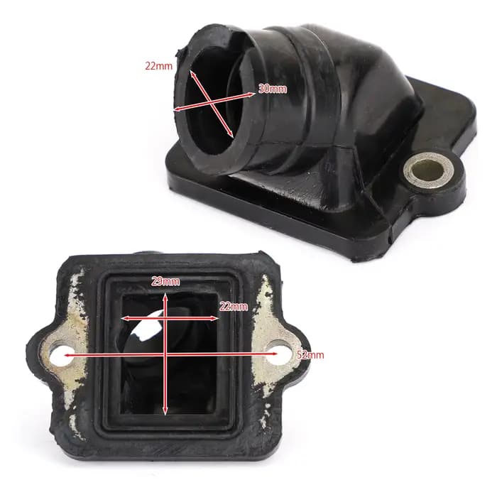 Artudatech – collecteur d'admission pour Piaggio Liberty NRG Zip NTT TPH 50cc, cylindre 2 temps pour