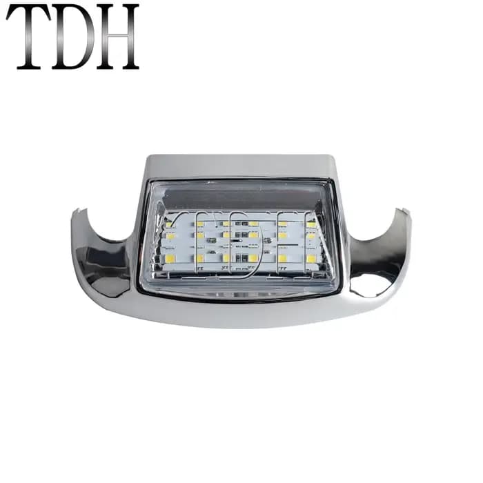 Feux de garde-boue arrière de moto, garniture de feux de frein arrière LED Tri-Bar pour Harley Herit