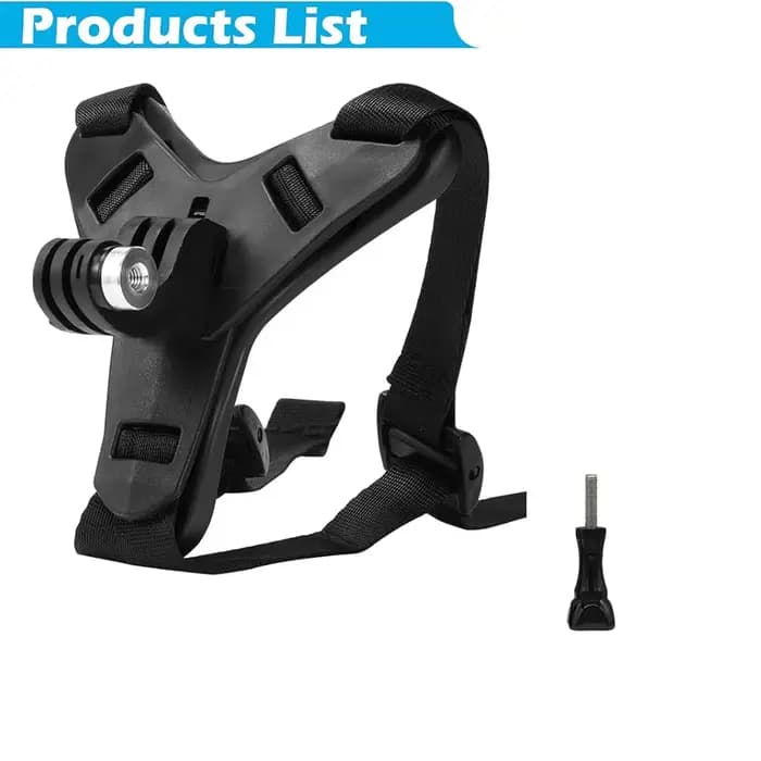 Support de mentonnière pour casque de moto, pour GoPro Hero 13 12 11 10 9 8 Insta360 AKASO SJCAM DJI