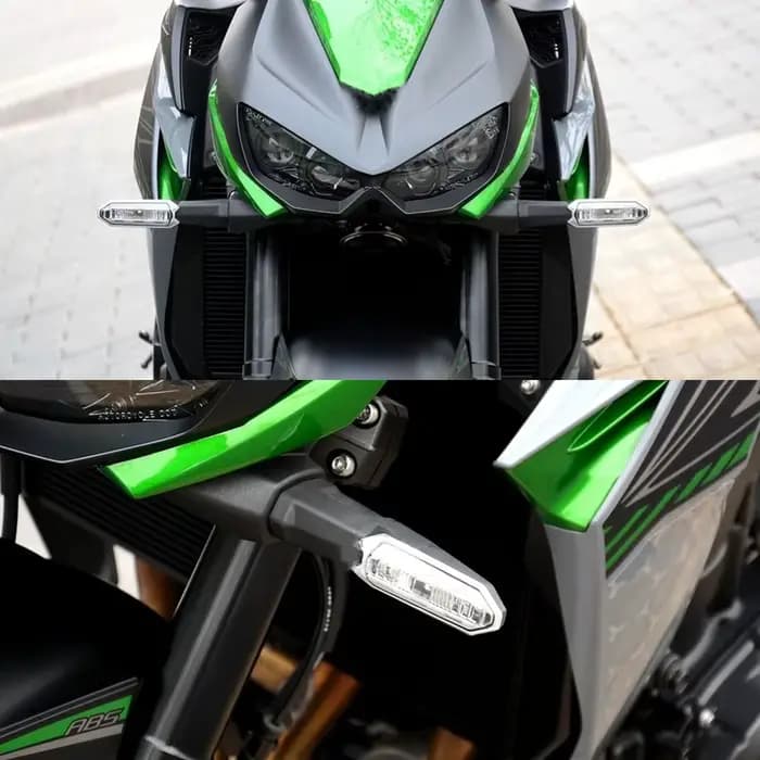 Clignotant LED adapté à Z900 Z900RS pour KAWASAKI Z125 Z250 Z250SL Z300 Z400 Z650 Z750 Z800 Z1000 Z1