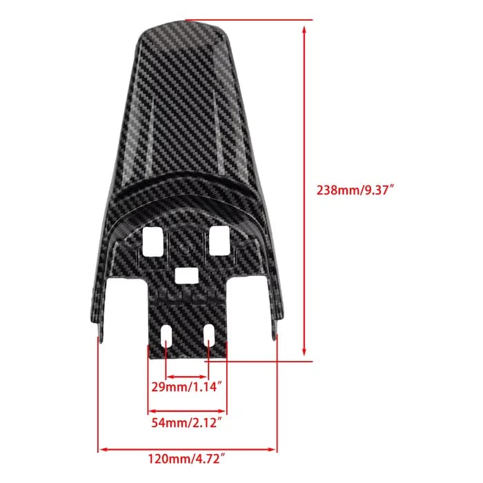 Pour pièces Surron Light Bee Ebike cadre de vélo de saleté moto garde-boue Enduro Pitbike garde-boue