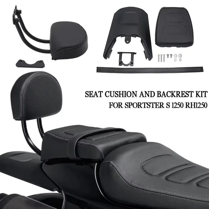 Kit de dossier d'aile de siège arrière de passager pour Sportster S 1250 RH1250 RH 1250 S RH1250S 20
