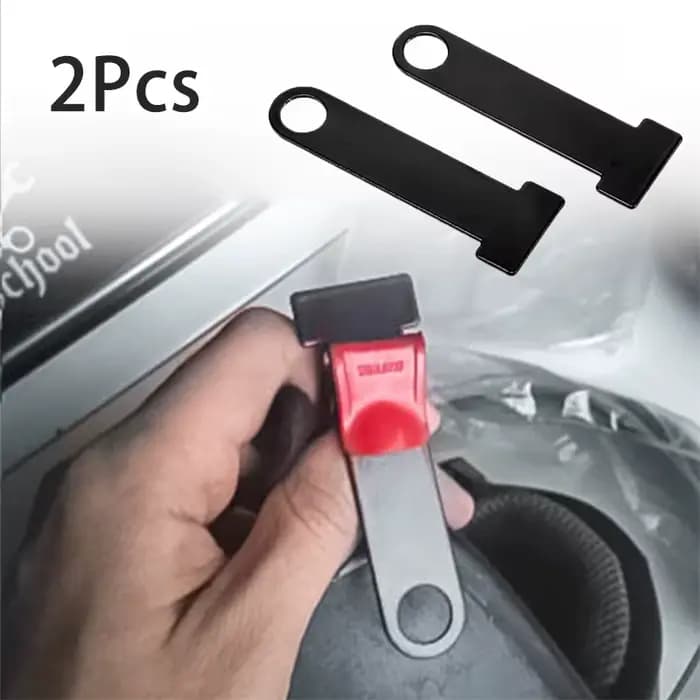 Boucle de verrouillage pour casque de moto, 1 paire, antivol, fixation à dégagement rapide, connecte
