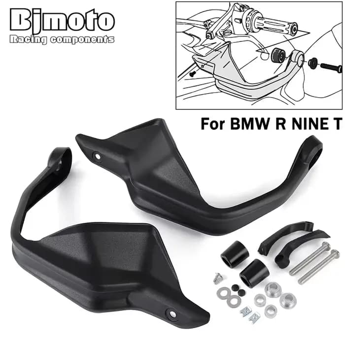 Protège-mains de guidon de moto, BMW R9T, Pure Inboulon ScramJeff, Urban GS