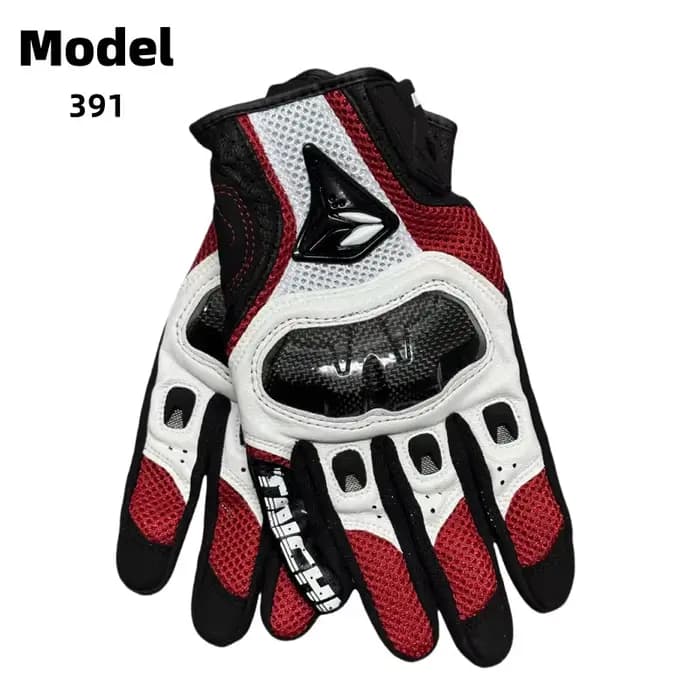 Gants de Moto en cuir respirant pour hommes, 391 390, pour Motocross en plein air, équitation, print