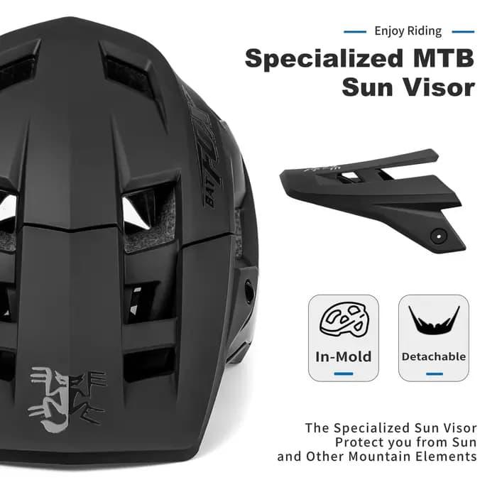 BATFOX-Casque VTT ultraléger pour homme et femme, pour vélo de route et de montagne, nouvelle collec