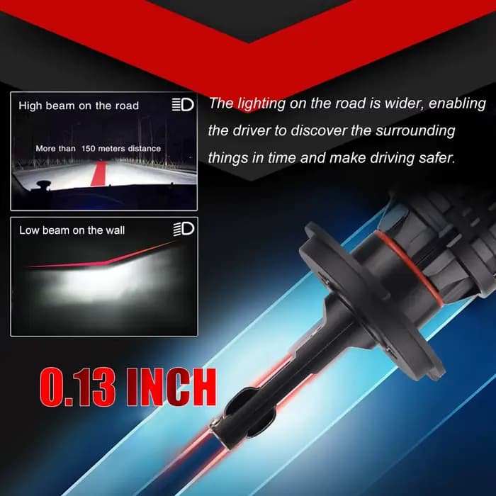 BraveWay 16000LM AMPOULES DE PHARES LED H1 H3 H4 LED H7 LED H11 H8 H9 HB3 HB4 PHARE POUR LES Voiture
