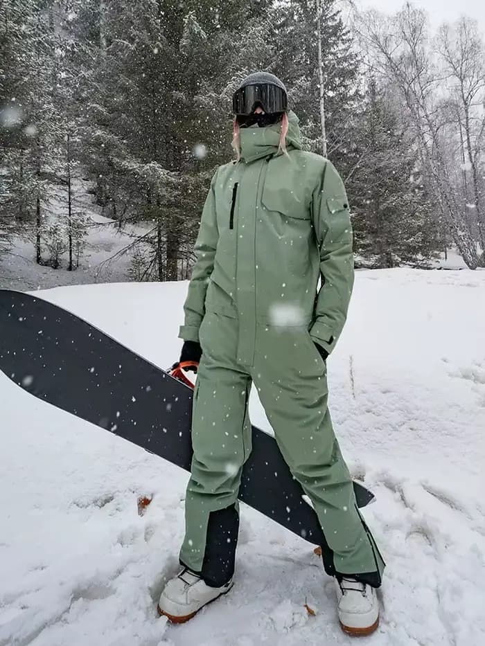Airpose combinaison de Ski une pièce imperméable respirant Snowboard hiver vêtements de travail pant