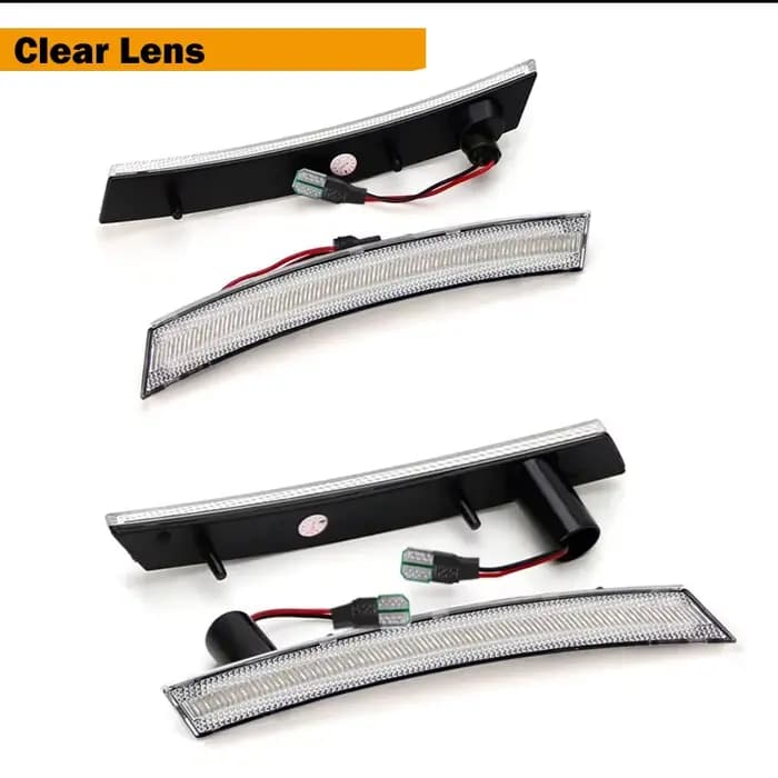 Feux de position latéraux LED avant ambre arrière rouge / Lampes de garde-boue pour MINI Cooper R50