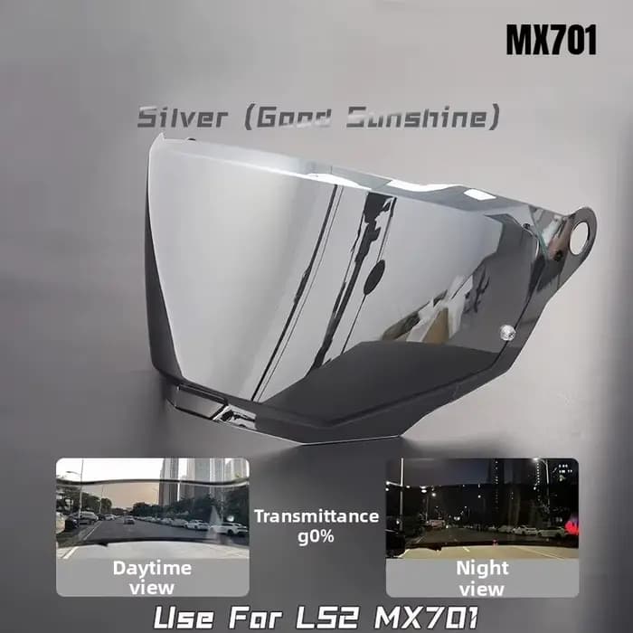 Visière de casque pour LS2 MX701 EXPLORER C Motocross détachable rallye tout-terrain casque de moto