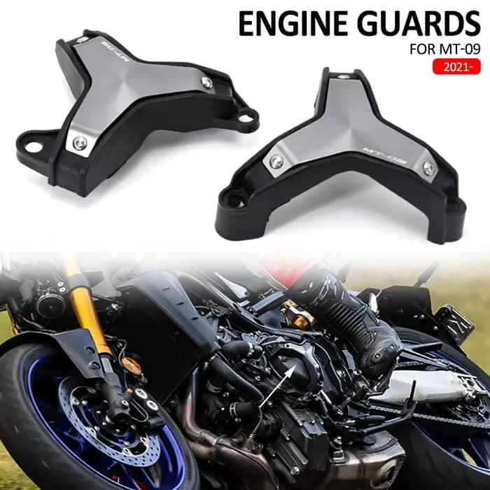 Couvercle latéral de protection du moteur, accessoires de moto pour Yamaha MT09, trucs 09, mt09, 202