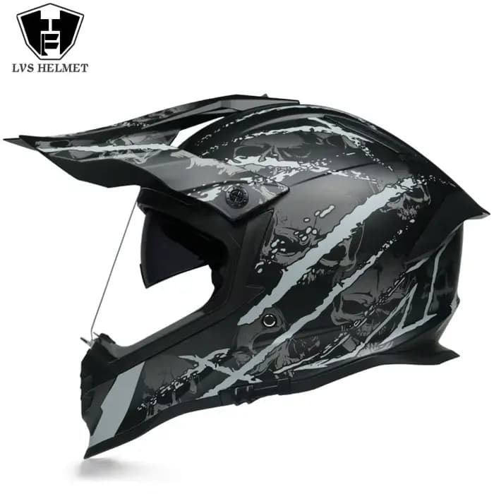 Casque de moto rcycle, atv, cross, cross, hors route, course