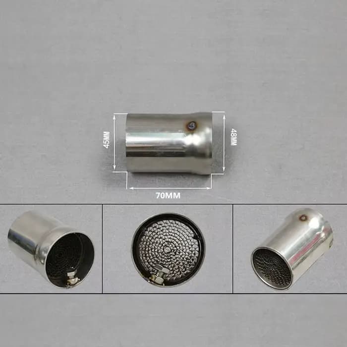 Silencieux universel pour moto, 48mm, Catepik DB Killer, avant, milieu de gamme, Silorous