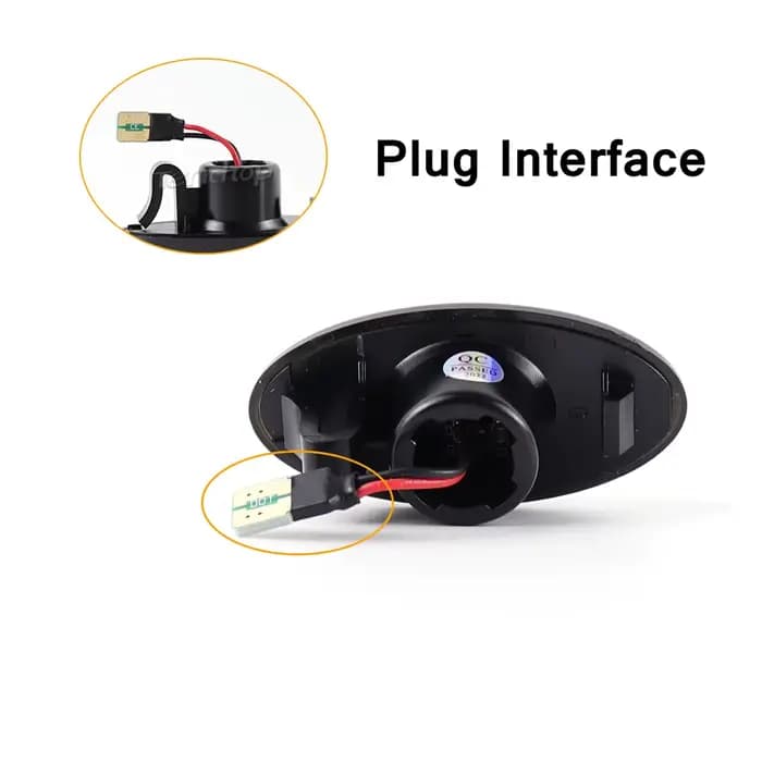2 pièces clignotant dynamique LED répéteur de clignotant lumière séquentielle clignotant feu de posi
