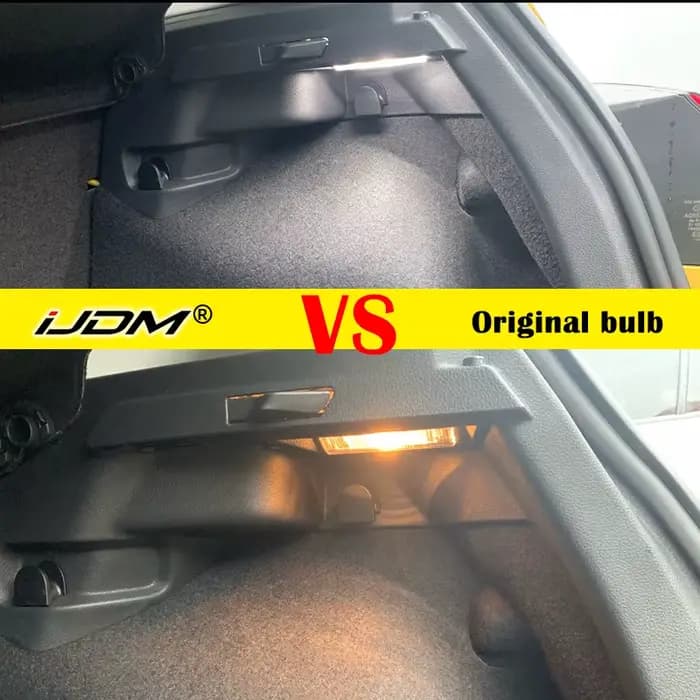 Lumières LED contrastées pour coffre à bagages, lumières de coffre, 12V, VW Caddy, Eos, Golf, Jetta,