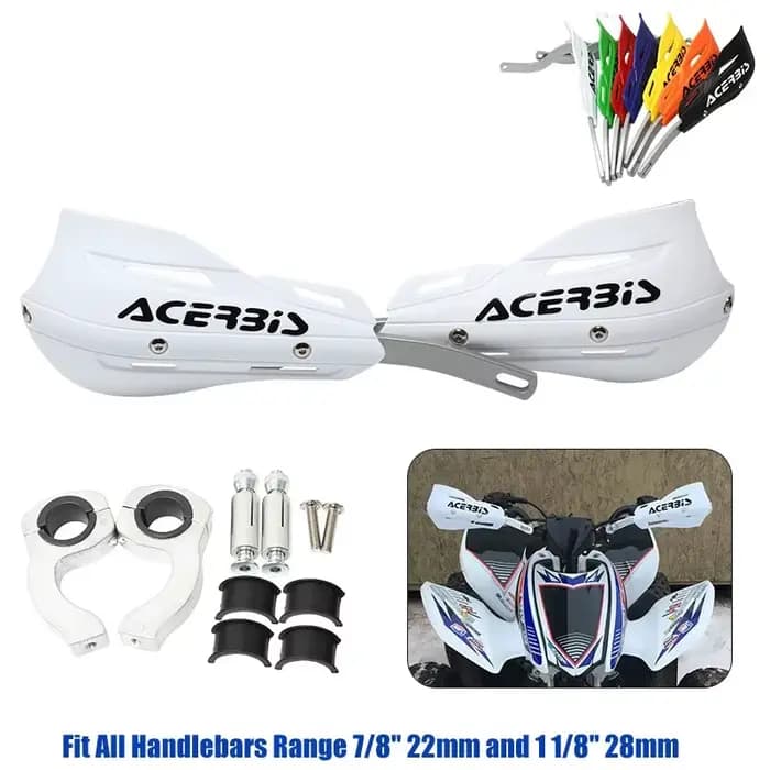 Protecteur de main de moto universel 22mm 28mm, couvercle de poignée, Kits de montage, protège-mains