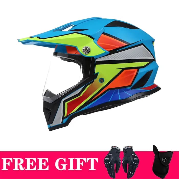 Casque de moto tout-terrain, casque approuvé DOT ECE, casque de vélo de descente, AM, DH, puzzles de
