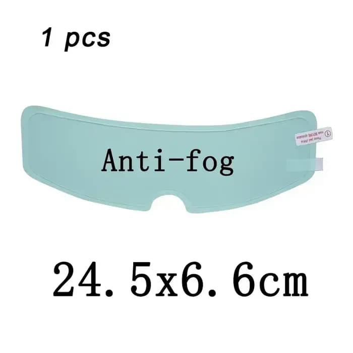 Film anti-pluie et anti-buée pour casque de moto, protection solaire pour la conduite par temps de p