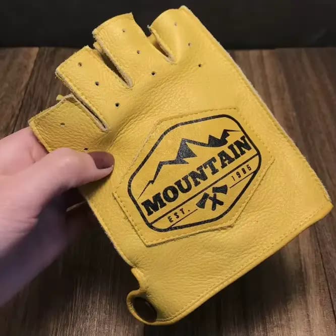 Gants de moto en cuir de vache véritable, demi-doigts, rétro, pour hommes et femmes, pour la course,