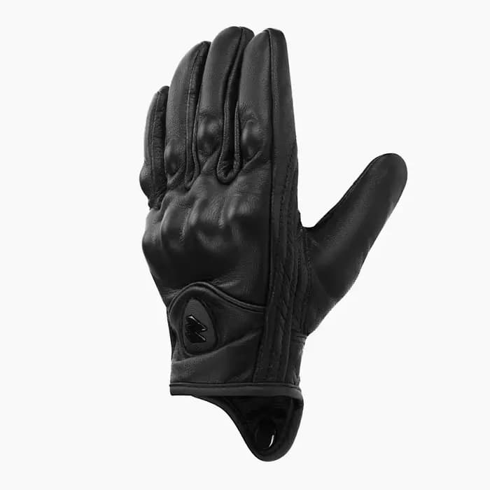 Gants de moto en cuir pour hommes et femmes, écran tactile, carbone, cyclisme, moteur, hiver, Hurbik