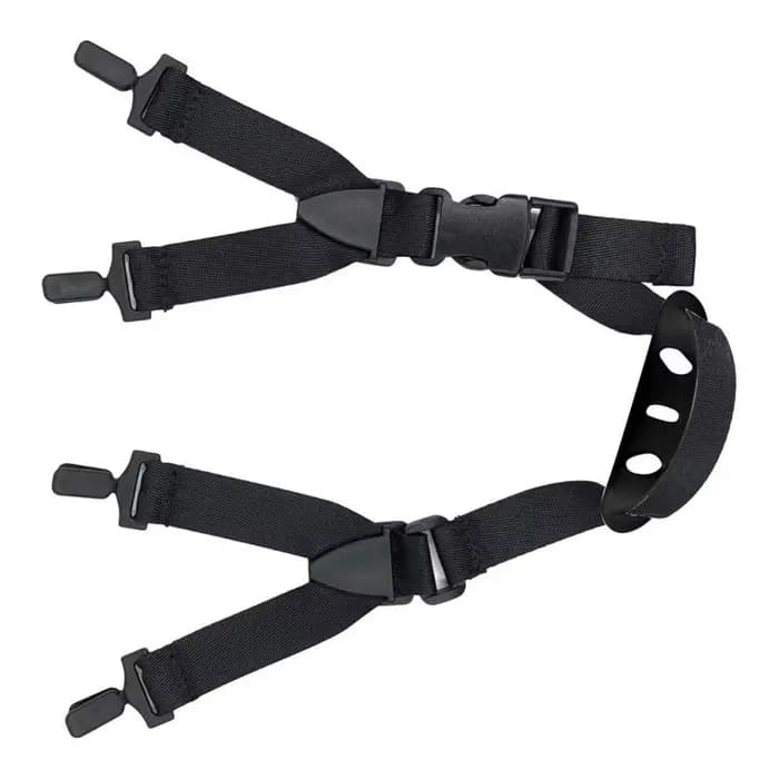 Sécurité amovible avec mentonnière Durable en forme de Y casques durs mentonnière casque boucle casq