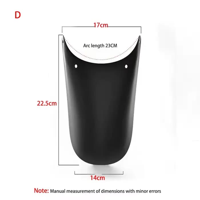 Garde-boue universel pour moto, Extension de roue arrière ou avant, garde-boue, protection contre le