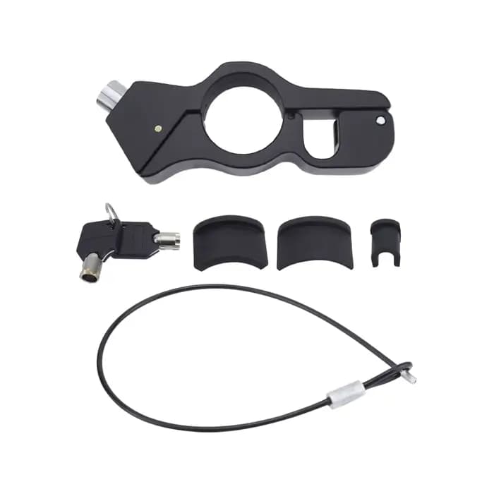 Serrure de guidon de moto, RapDuty, antivol, casque et frein, sécurise le vélo, scooter, cyclomoteur