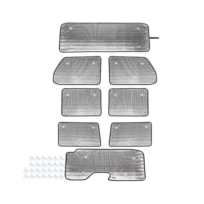 SHINEKA – pare-brise de fenêtre de voiture, couverture de pare-soleil pour Jeep Wrangler JL 2018 201