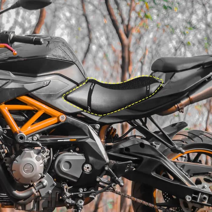 Motoforti – housse de protection en maille 3D S M L XL XS pour siège de moto, coussin de siège de Sc