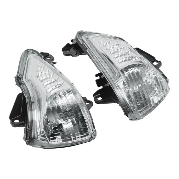 Clignotant avant clair/noir/Orange pour Kawasaki ER6N ER6F ER6R 2009-2011 2010, accessoires de moto