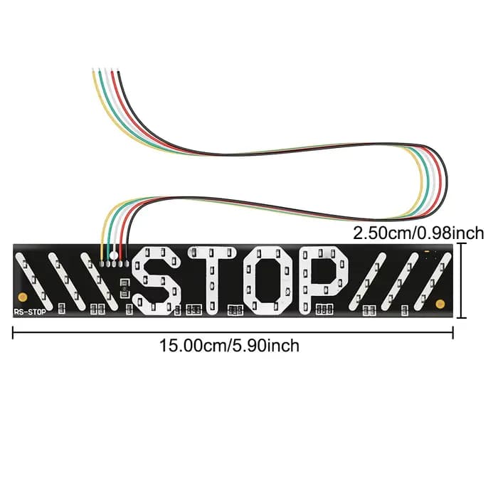 Clignotant LED universel pour moto, feu stop, clignotants, magasins de virage, feu arrière droit, pl