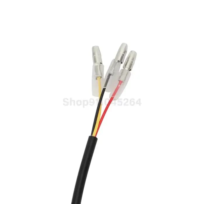 Garde-boue universel pour moto, feu arrière de frein LED rouge, support de plaque d'immatriculation