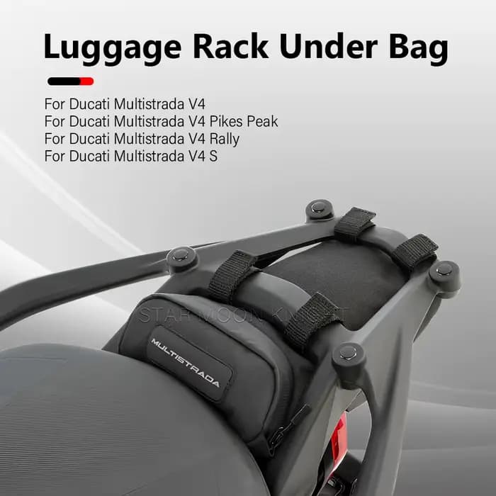 Porte-bagages sous sac, outil de rangement de voyage, sacs étanches pour Ducati Multistrada V4S V4 S