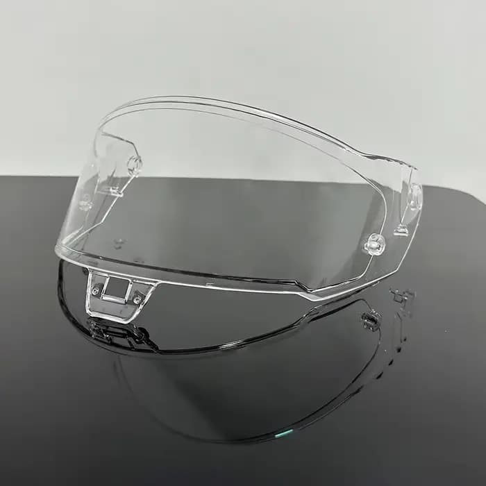 Visière de casque de moto R10 pour Alpinestars Supertech R10, lunettes plaquées argent rouge, lentil