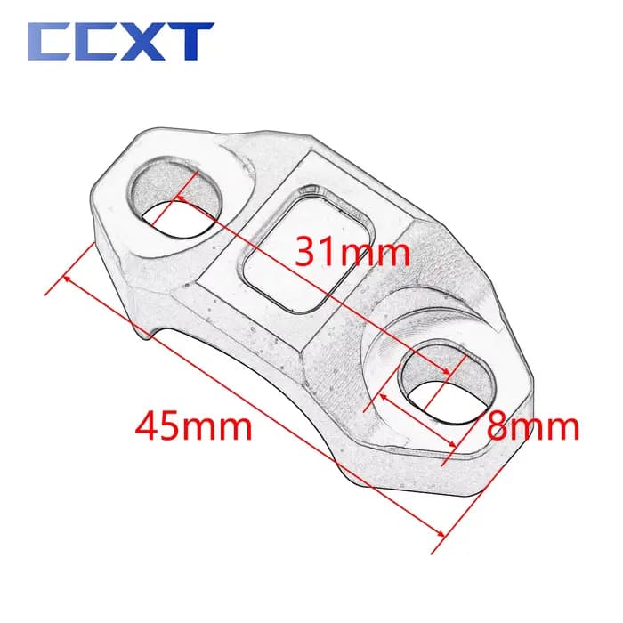 Embrayage de frein universel CNC 22mm, barre rotative, support de serrage pour KTM Honda Yamaha Kawa