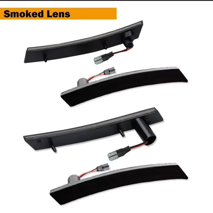 Feux de position latéraux LED avant ambre arrière rouge / Lampes de garde-boue pour MINI Cooper R50