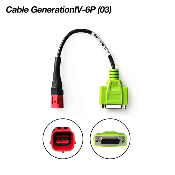 Câble connecteur pour Yamaha 3P/4P, outil de diagnostic moto