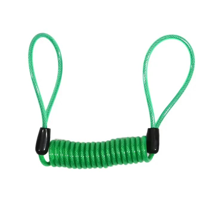 Fil de casque de frein à disque de sécurité de 1.2m, corde de verrouillage de vélo, rappel de sécuri