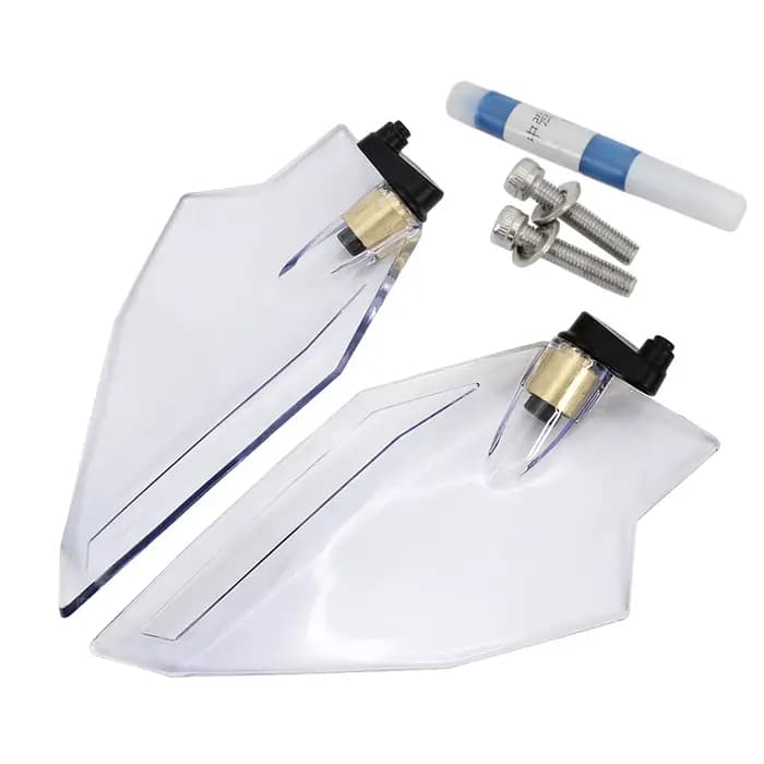 Pare-brise de moto, déflecteur de vent, protège-mains pour Honda Goldwing 1800 F6B GL1800 2018 + 202