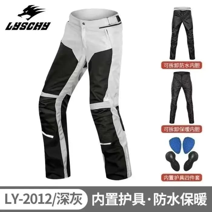 LYSCHY combinaison de Moto Kit de rallye grande taille anti-chute imperméable Moto voyage hommes qua