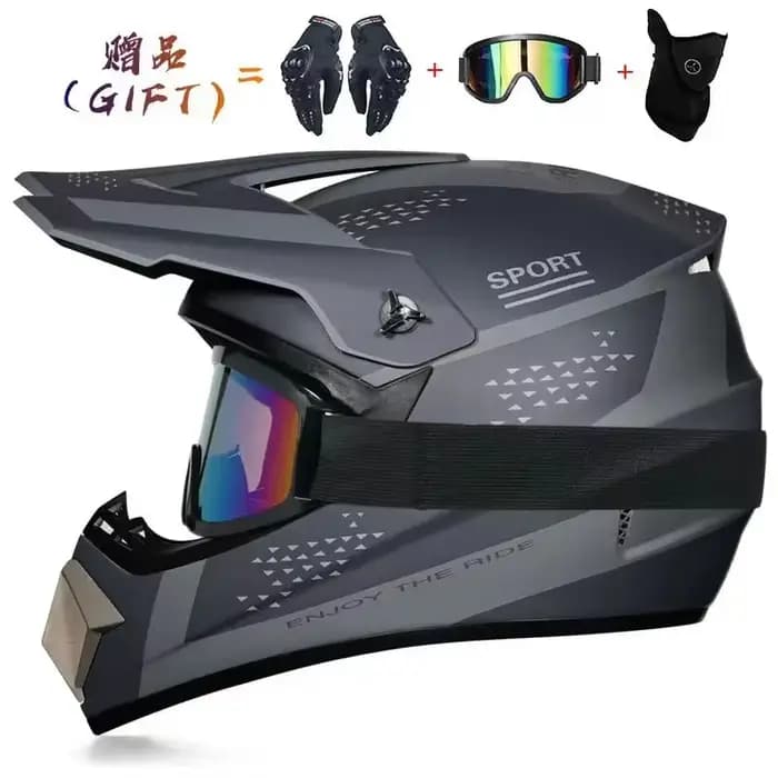 Casque de moto casque tout-terrain vélo descente AM DH casque croisé Capacete Motocross Casco envoye