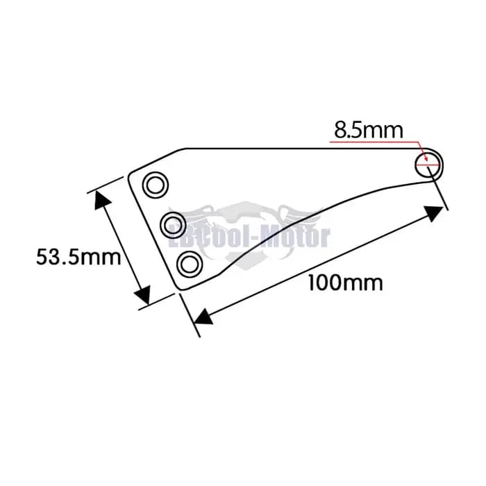 Pince de support de montage de phare de Tubes de fourche de motos pour Suzuki 27mm/30mm/31mm/33mm/35