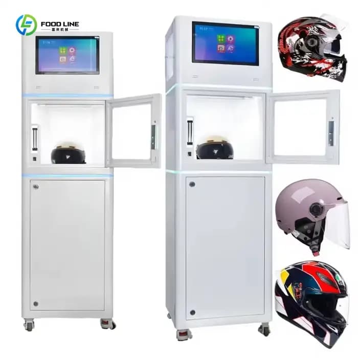 Machine de nettoyage automatique de casque de moto personnalisée, équipement intelligent de lavage d