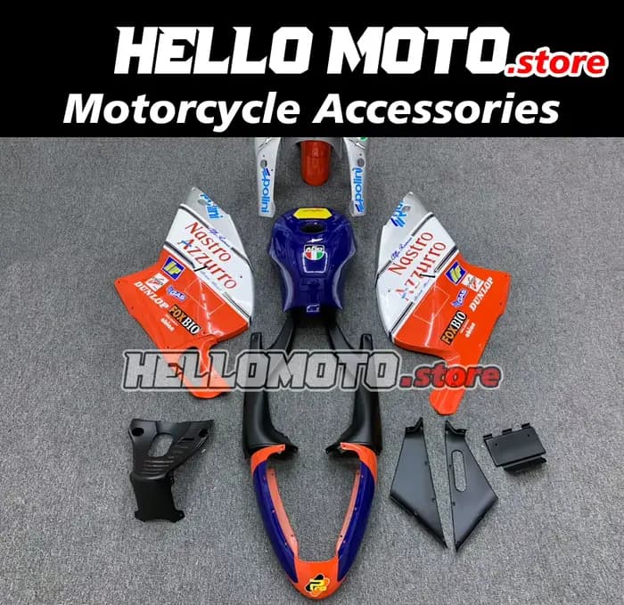Carénage de coque de moto, corps Spomicrophone, moulage par injection ABS, adapté pour RS125 1999 20