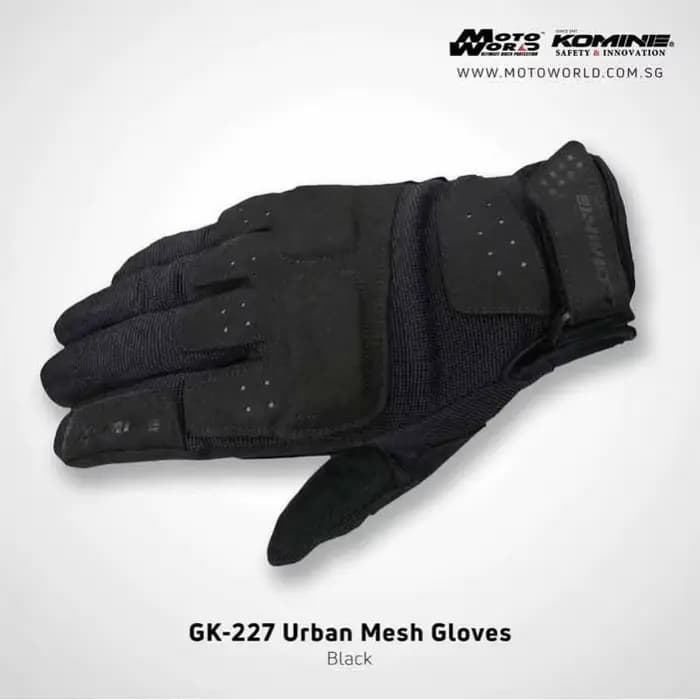 Gants de moto Komine GK 227, gants de moto marron, gants de moto tout-terrain Mx Enduro